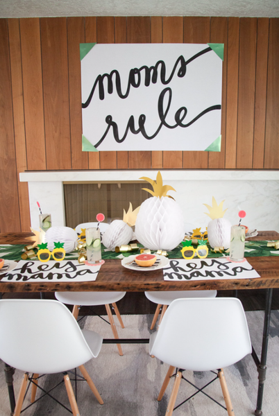 Mom's Rule and Pineapples Do Too! Party Pack  - Digital Download